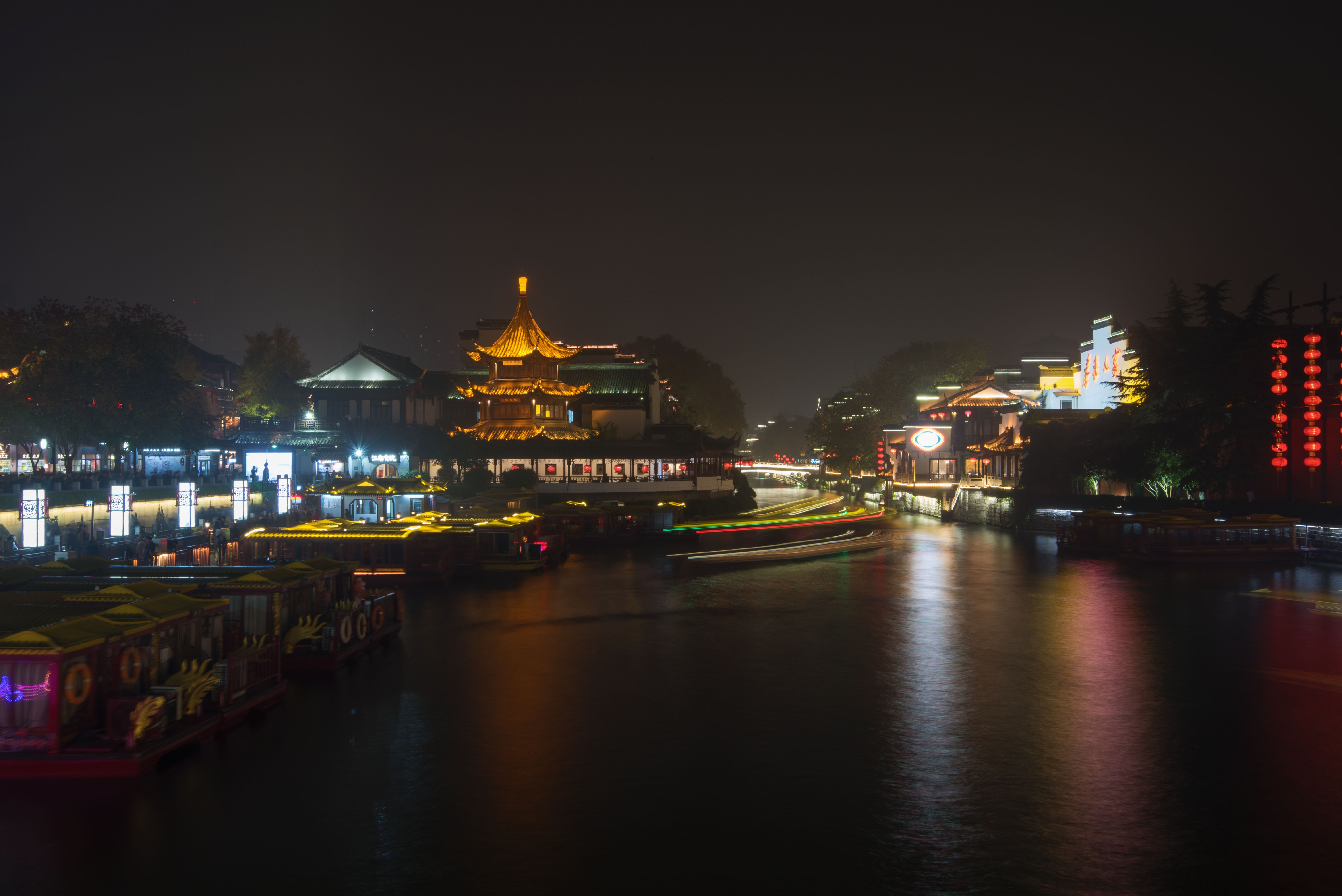 (首发)秦淮河夫子庙景区夜景