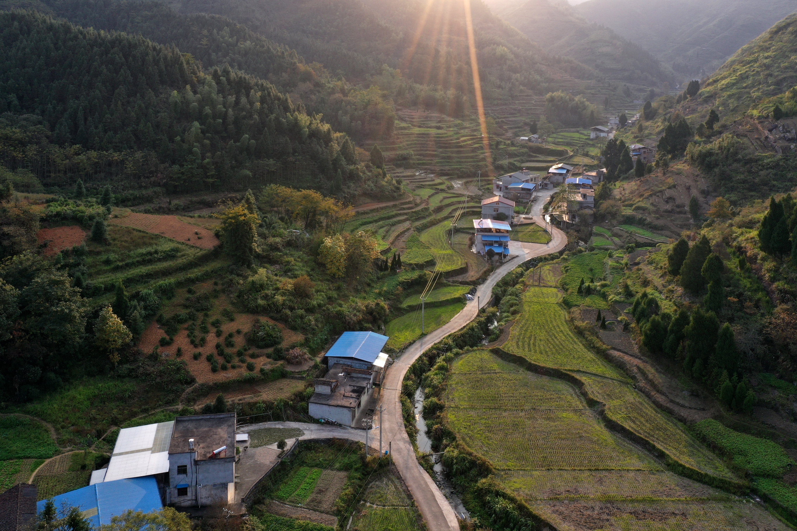 金塘镇寒泉村