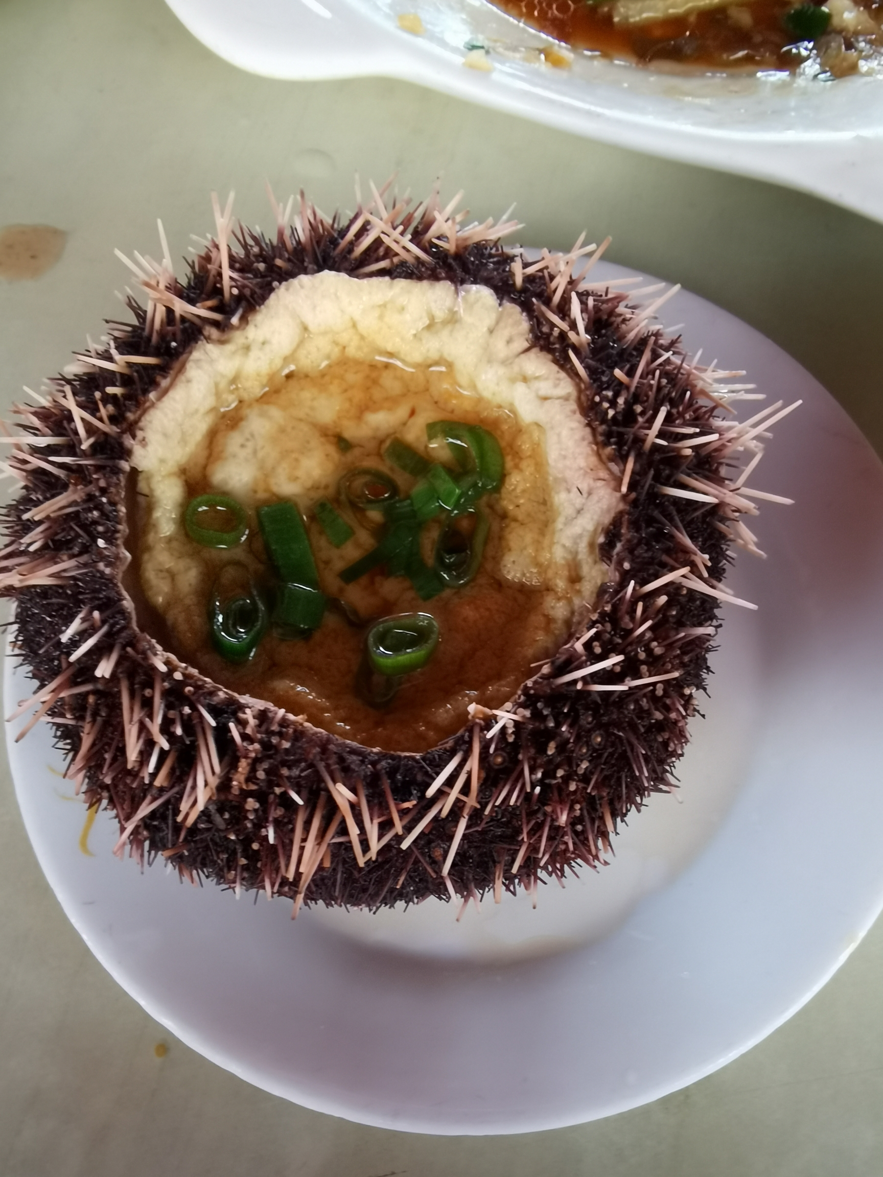 海胆蒸蛋