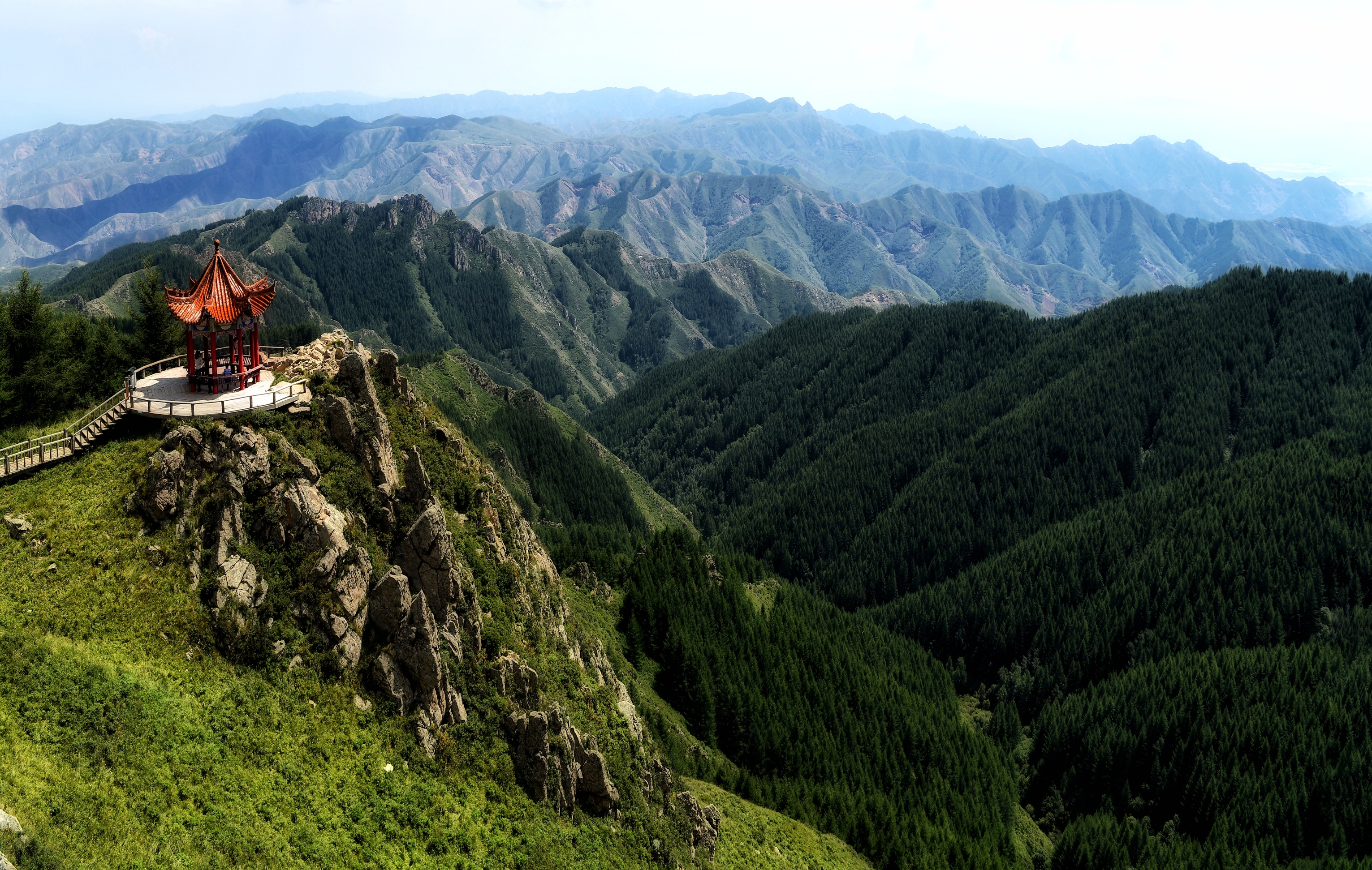 乌兰察布苏木山风光