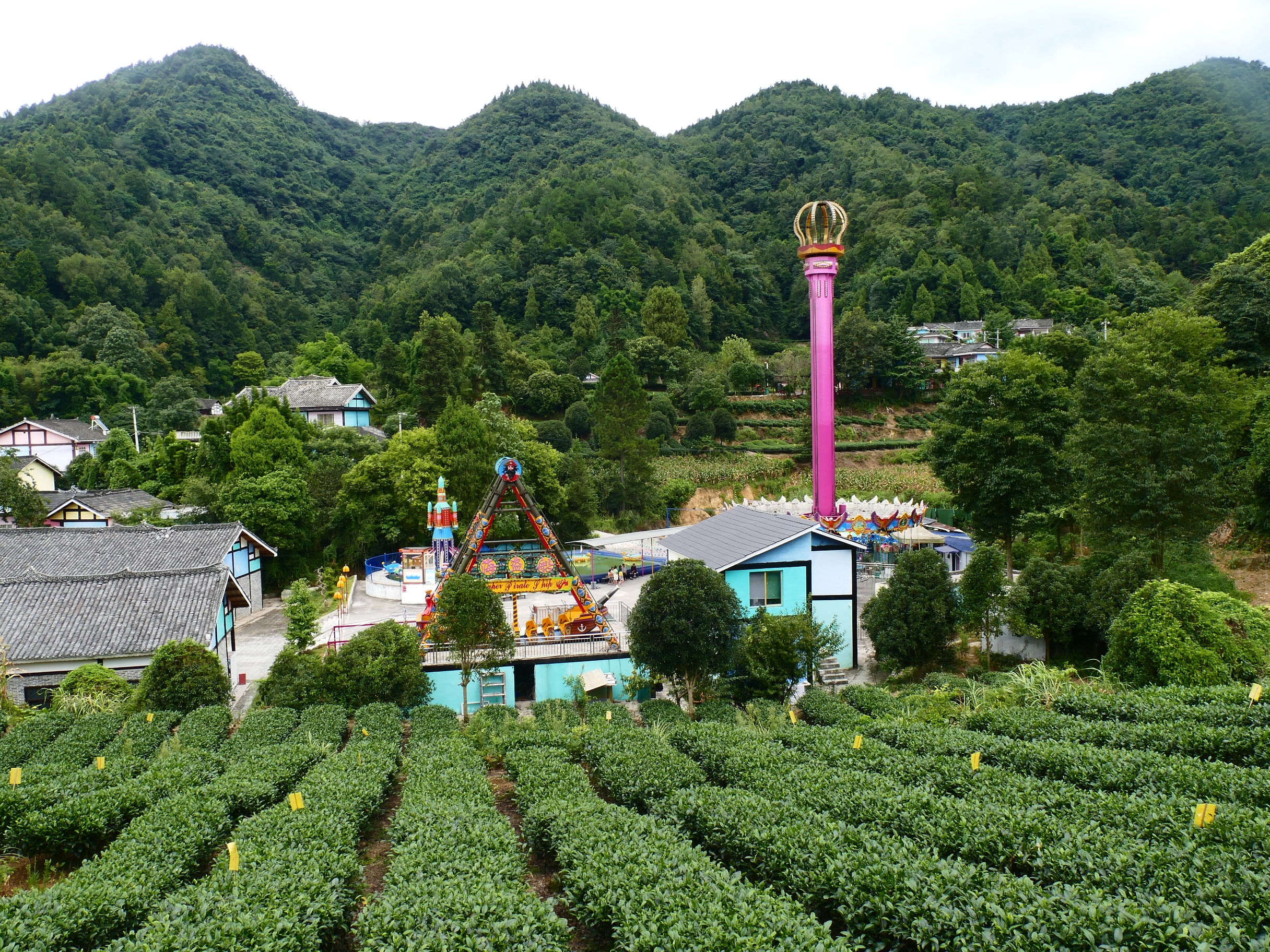 贵州湄潭县七彩部落(首发)