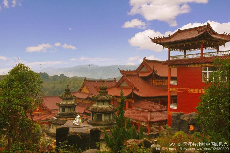 福建千年古刹的青莲寺