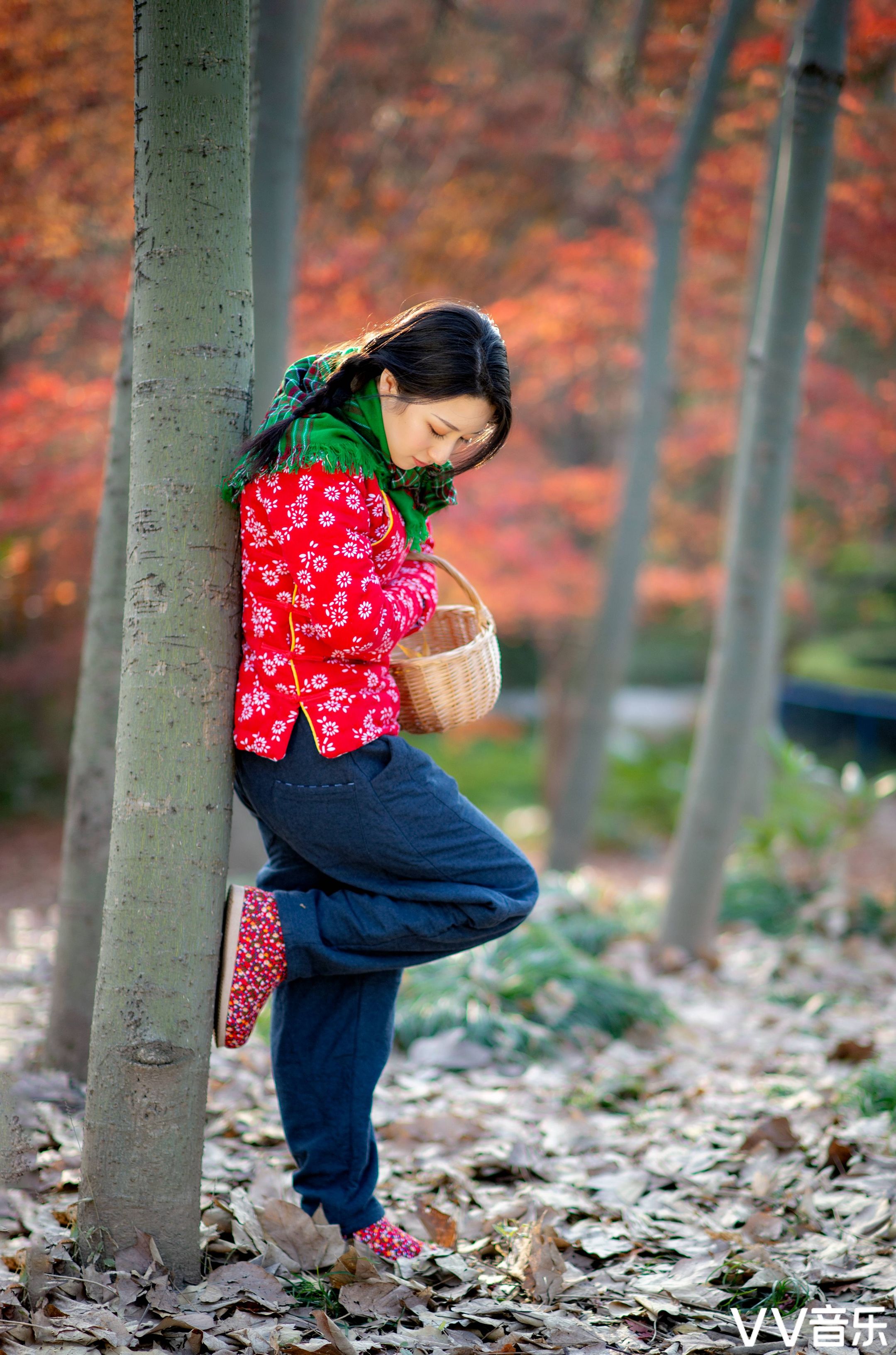 村里有个姑娘叫小芳