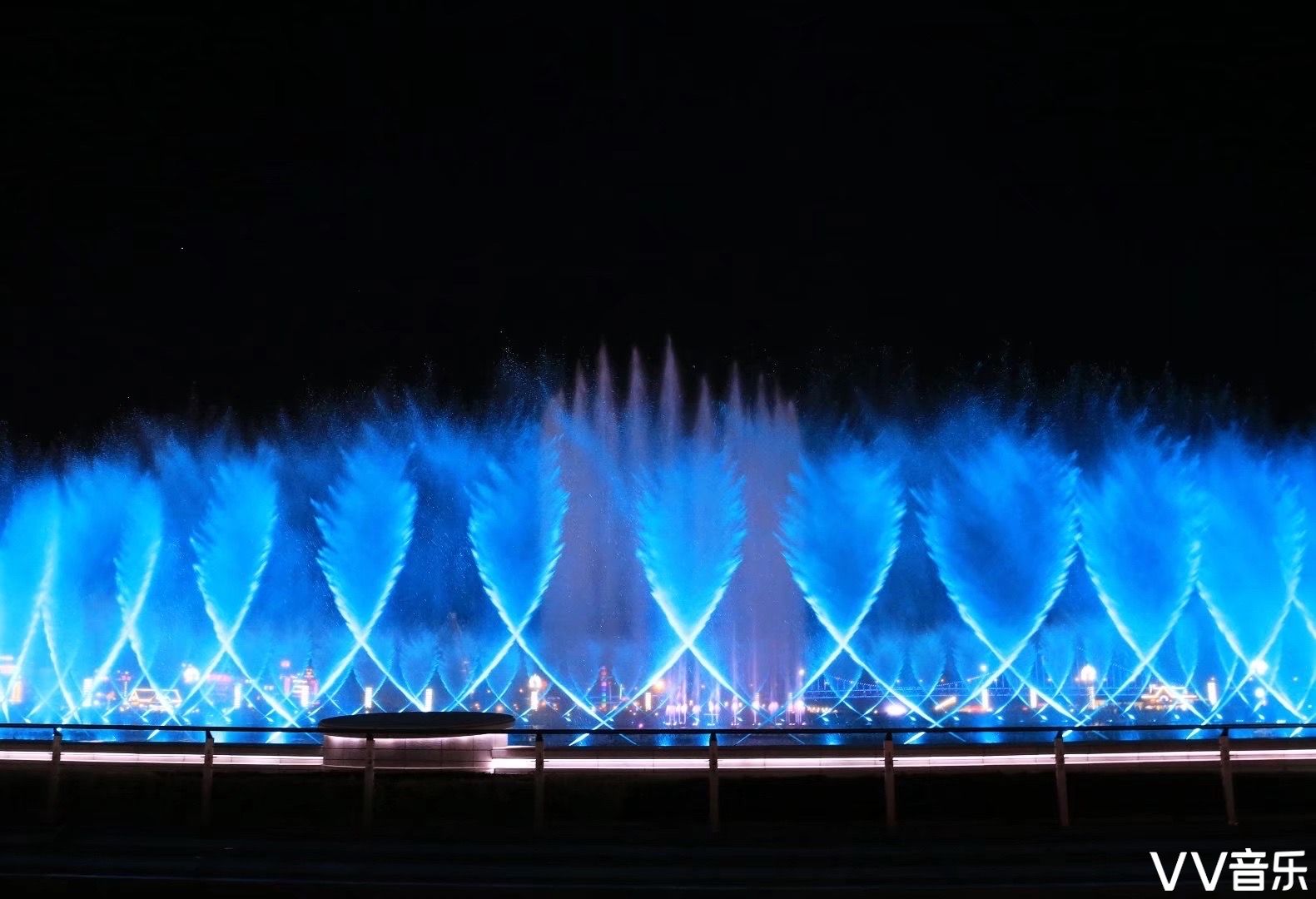 星海广场音乐喷泉