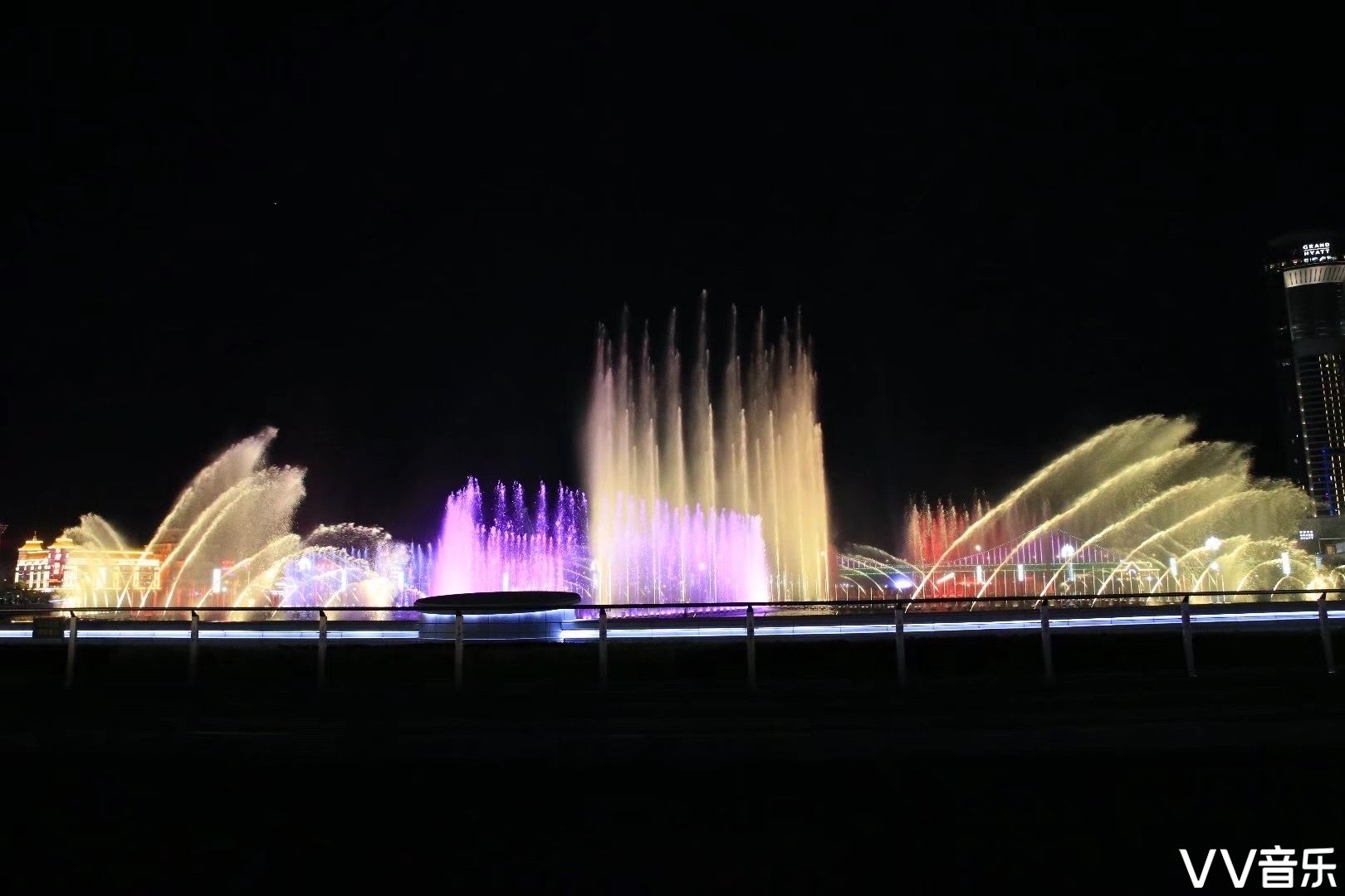 星海广场音乐喷泉