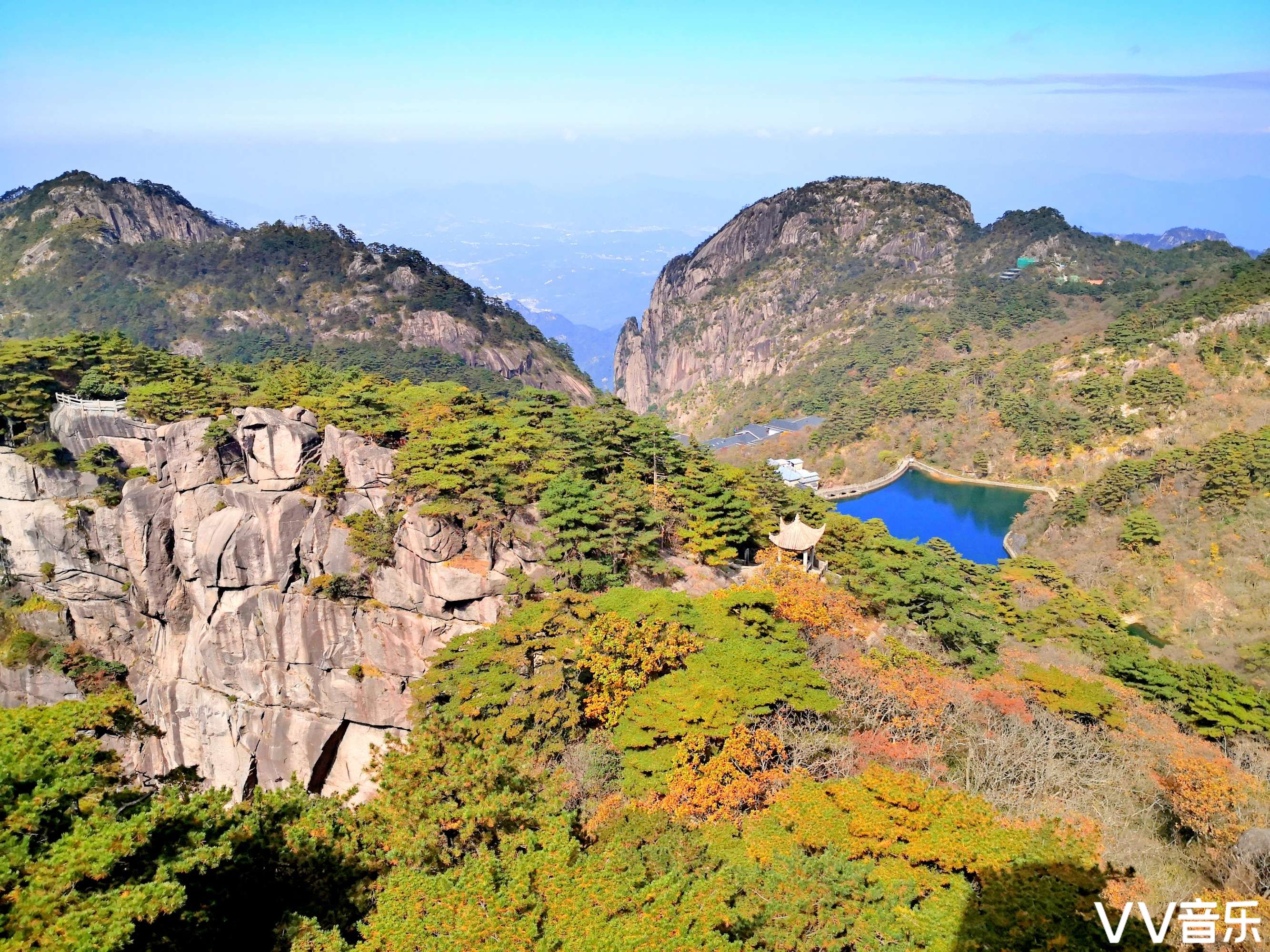 黄山排云亭奇景