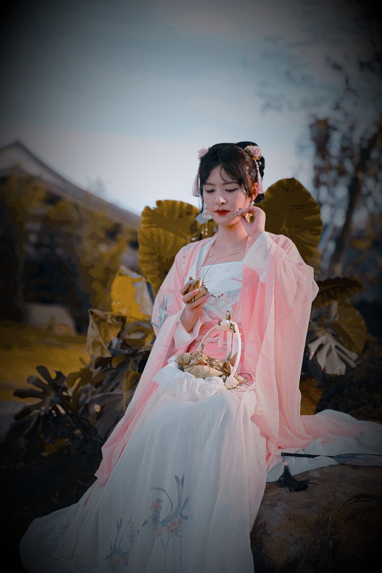 古风人像环境摄影摄影后期刘友灼出镜卷卷中华摄影家协会福建分会民俗