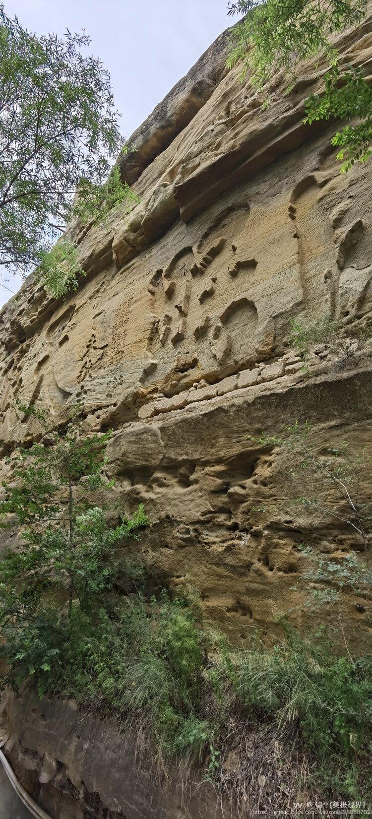 首发榆林红石峡摩崖石刻