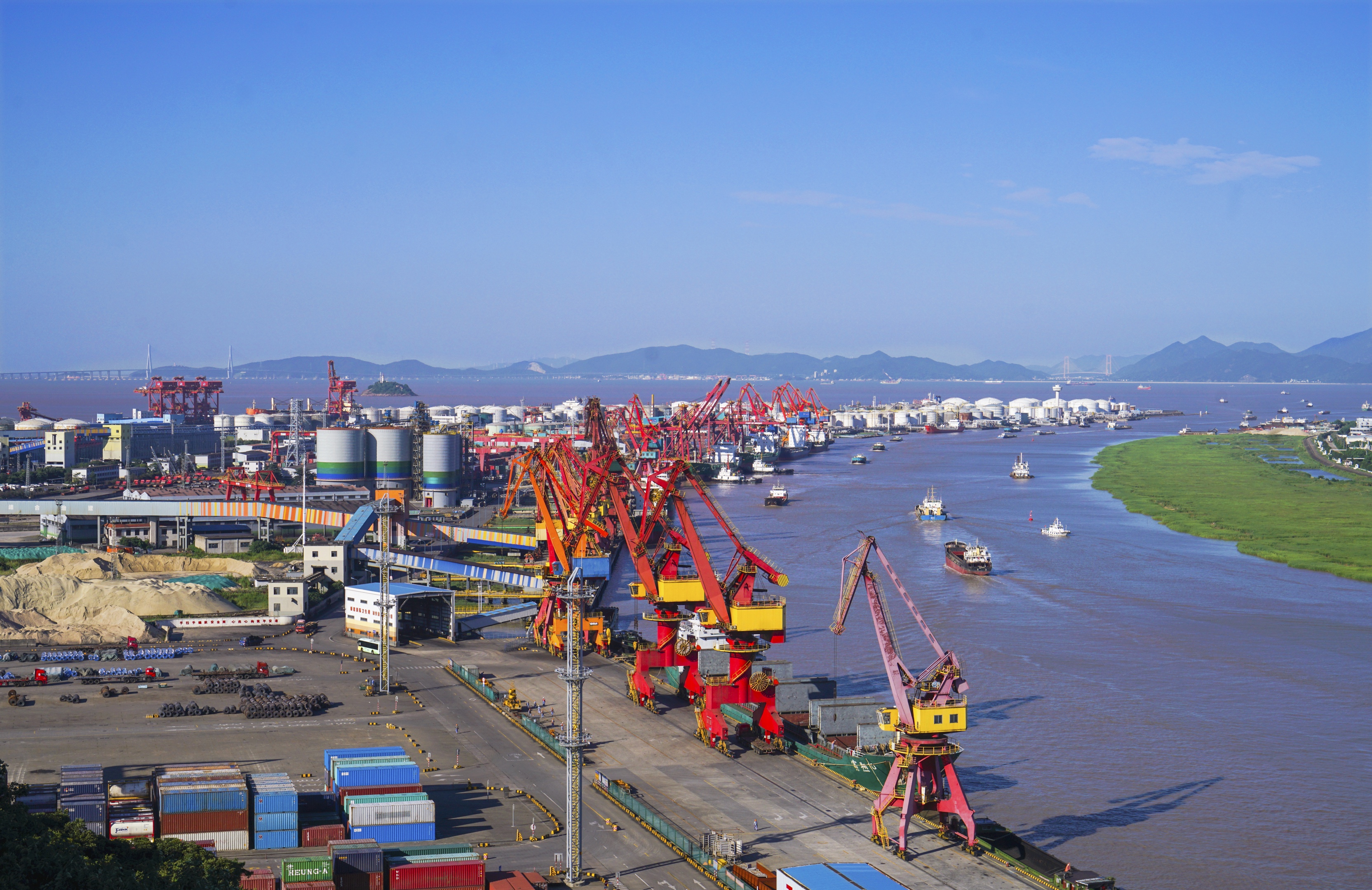 甬江入海口拾景