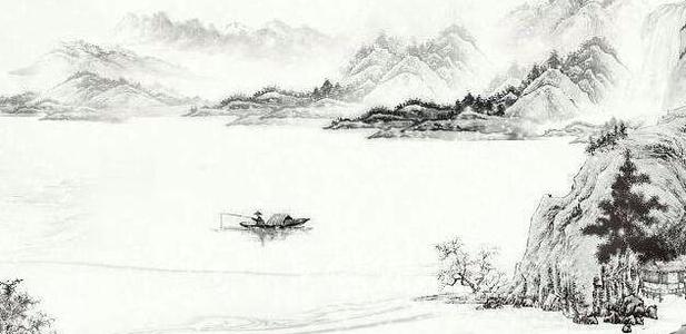 独钓寒江雪孤舟蓑笠翁万径人踪灭千山鸟飞绝江雪
