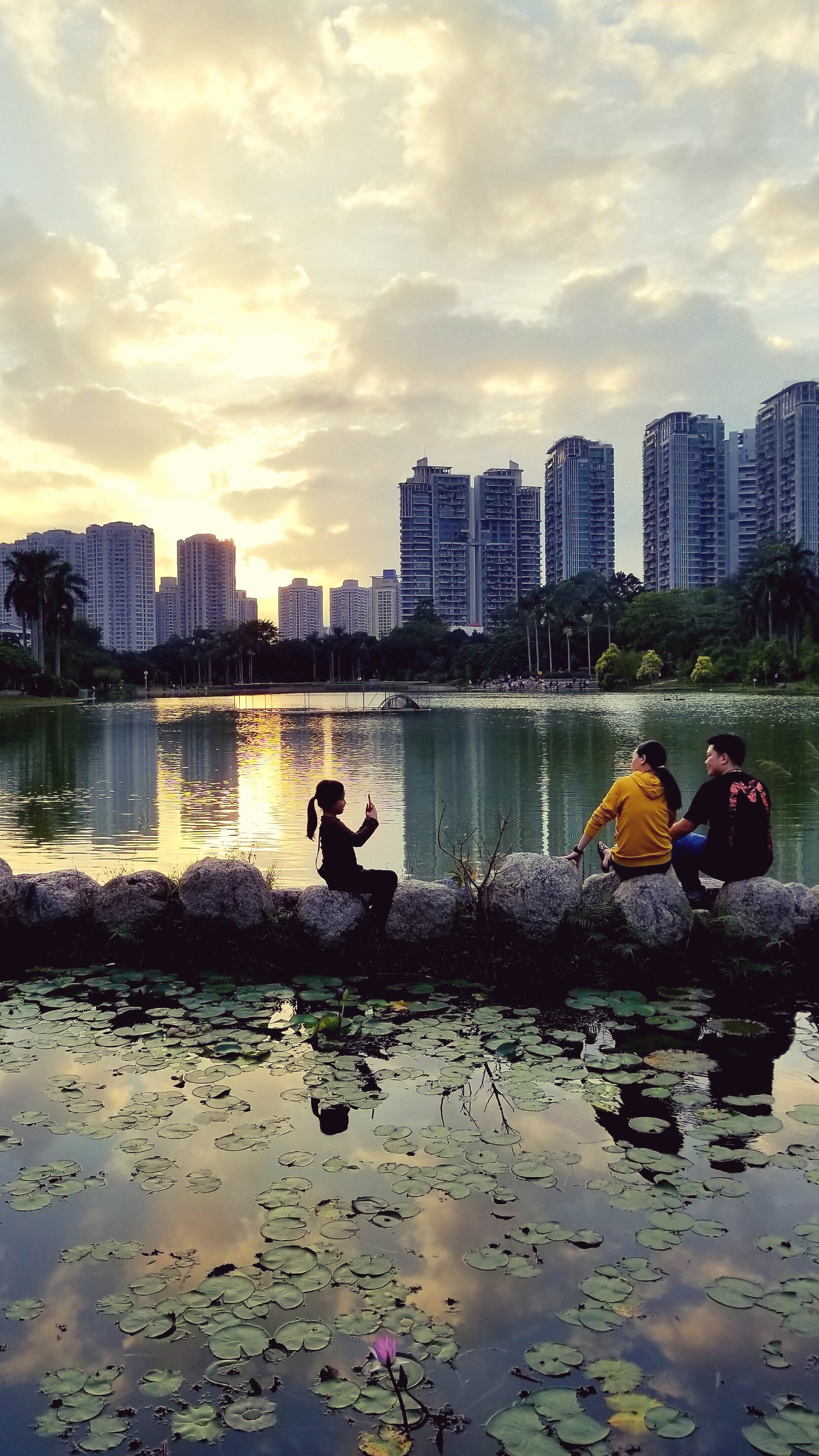 夕照文山湖【原創首發】