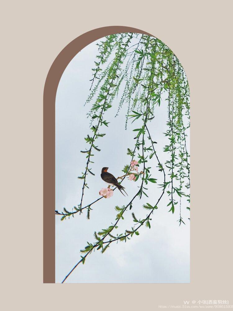 最美的桃花燕子图图片