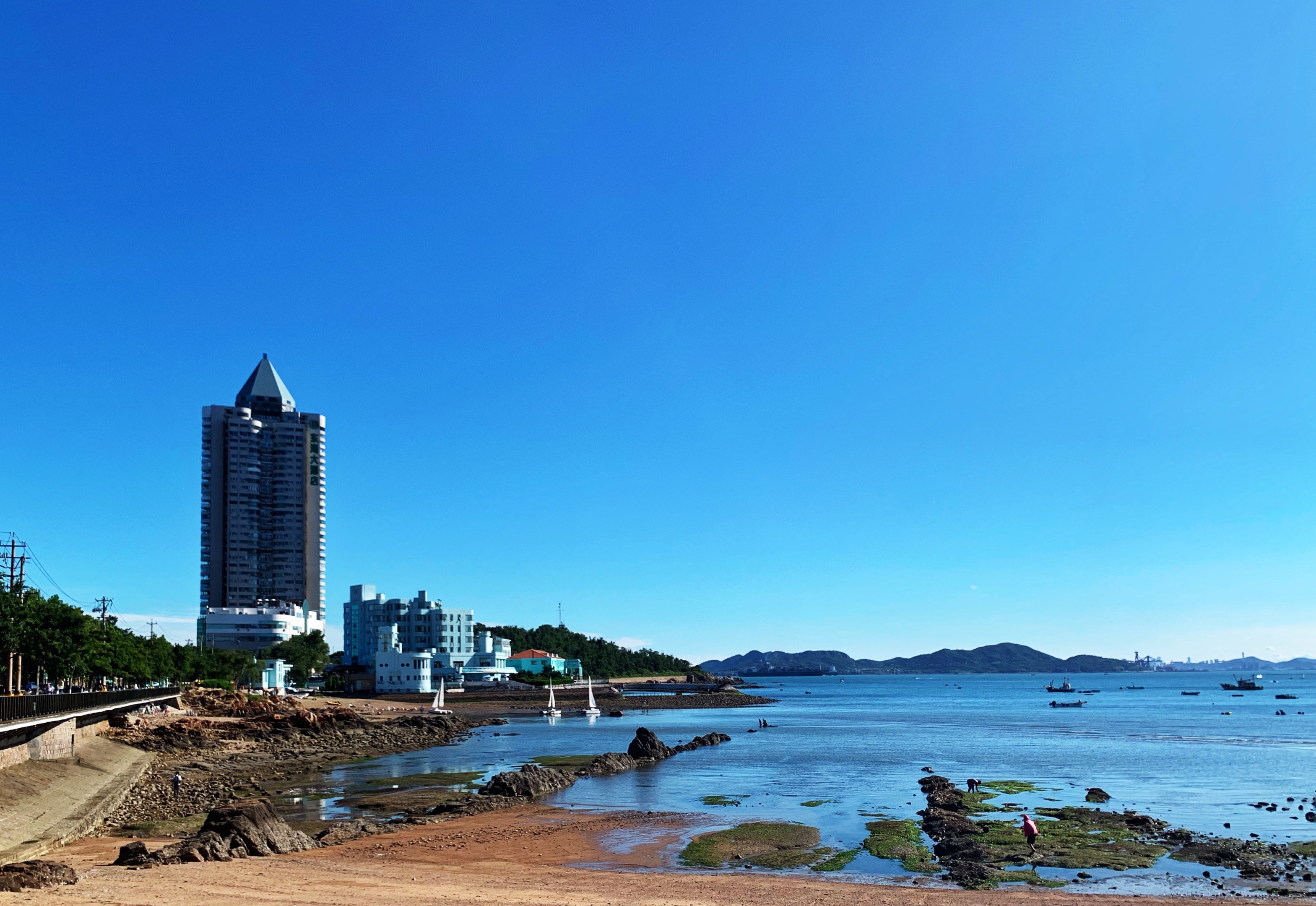 晒晒大美青岛蓝