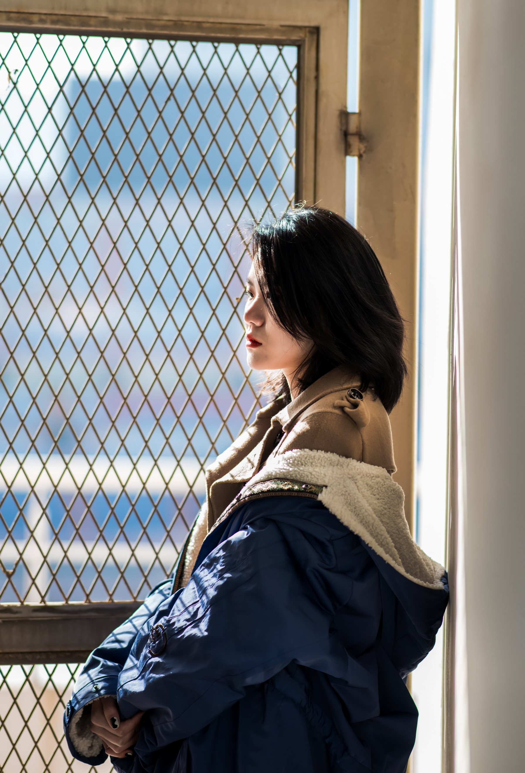 建筑环境人像摄影