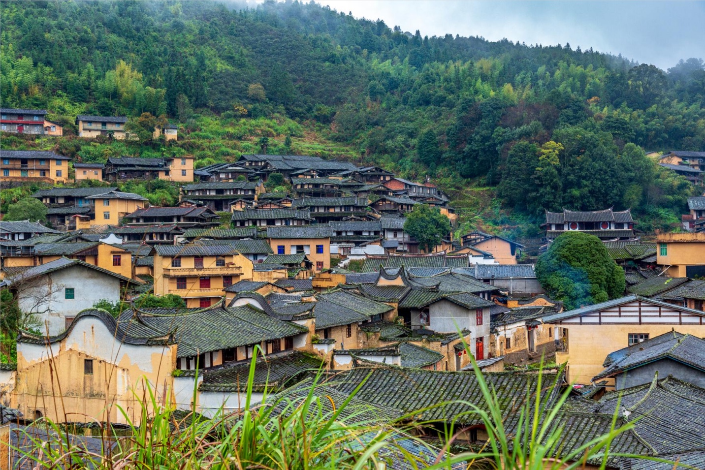 尤溪桂峰古村落景区图片