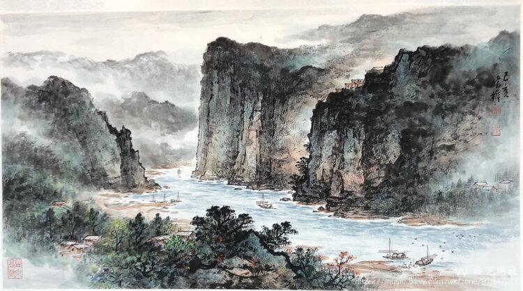 林伟权山水画作品价格