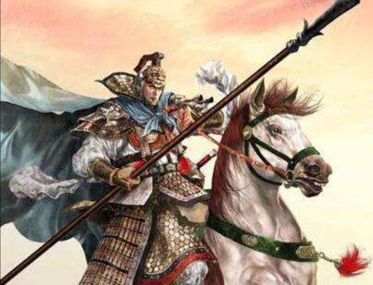 曹操杀了西凉太守马腾,马腾的儿子马超马孟起率领二十万人马,长驱直入