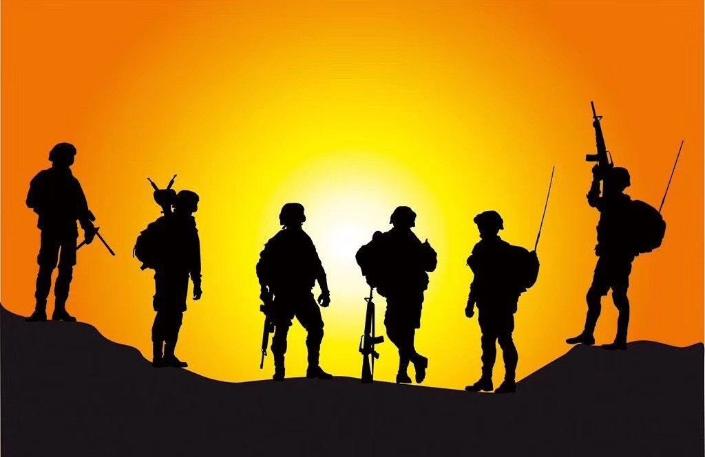 的正义之师 豪情万丈照云宵 我的兄弟叫顺溜 站如松 座如钟 行如风 练