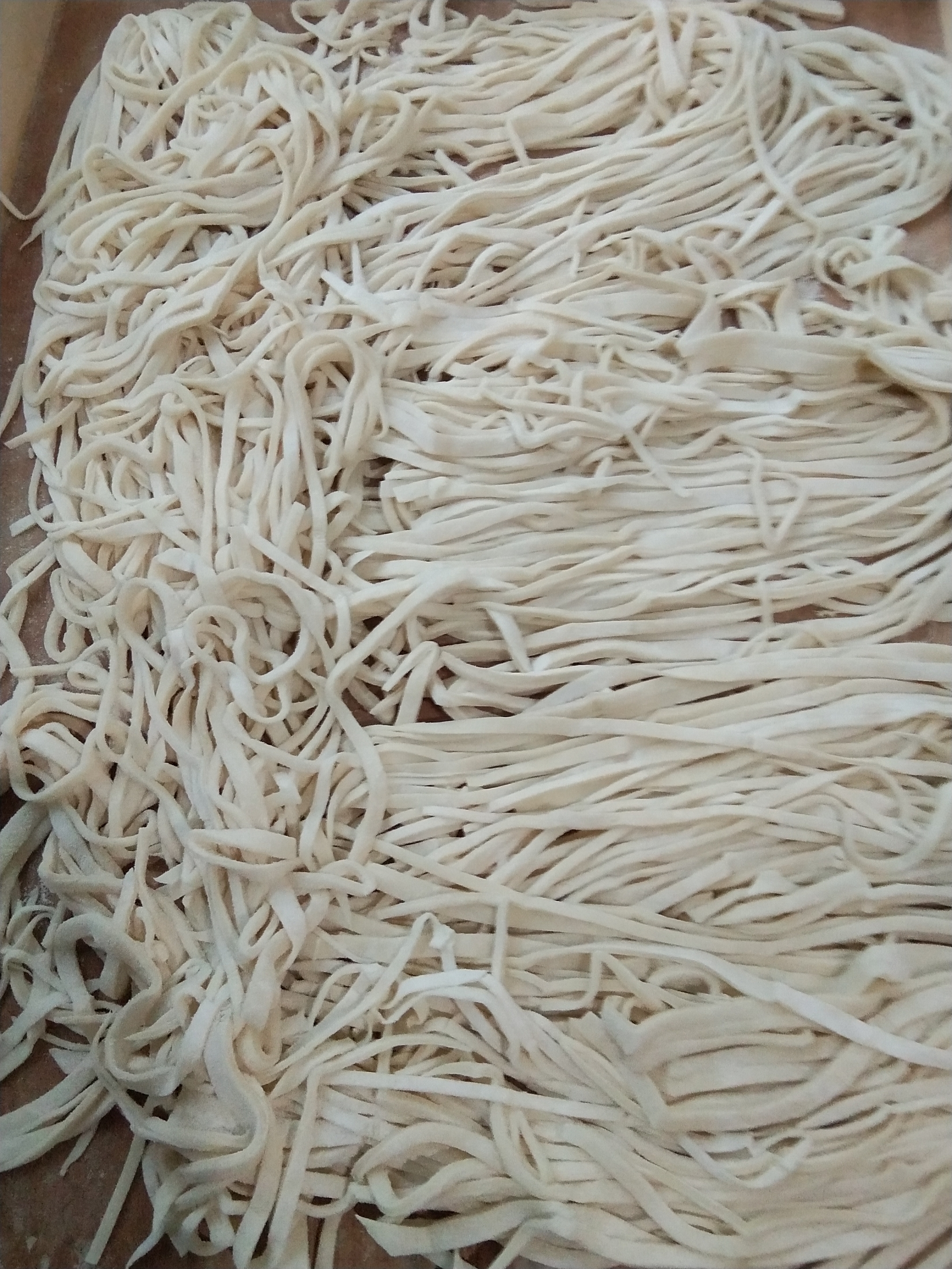 辫子鱼手擀面 我的最爱