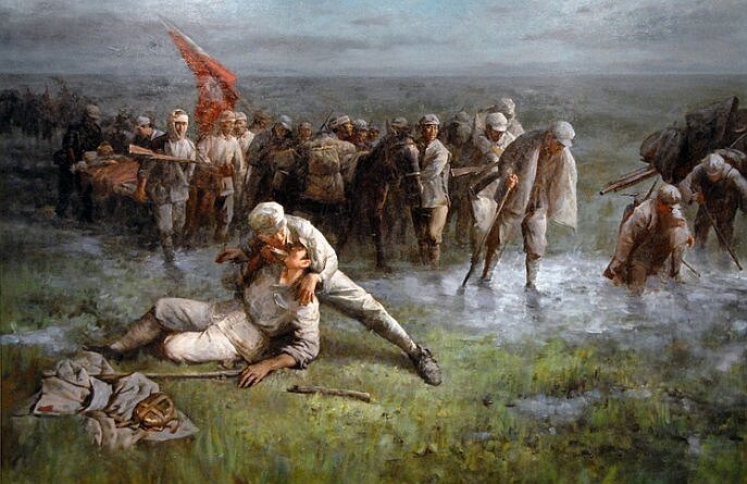 不朽作者欧震朗诵杨继红