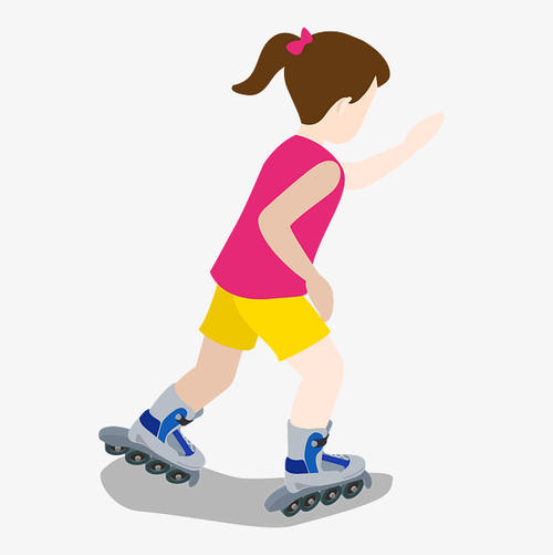 雨天滑旱冰图片来源网络