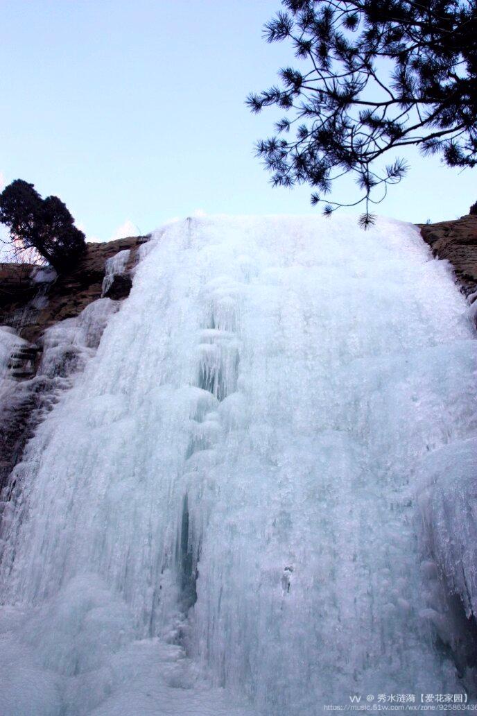 柳子沟赏冰瀑