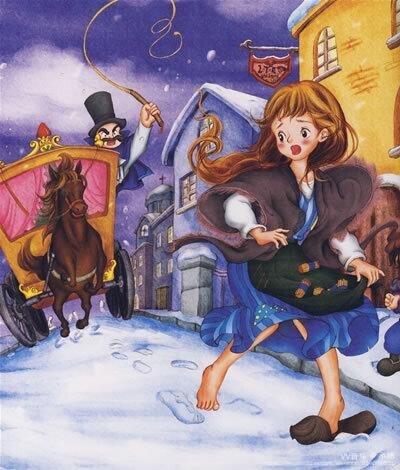 卖火柴的小女孩安徒生丹麦