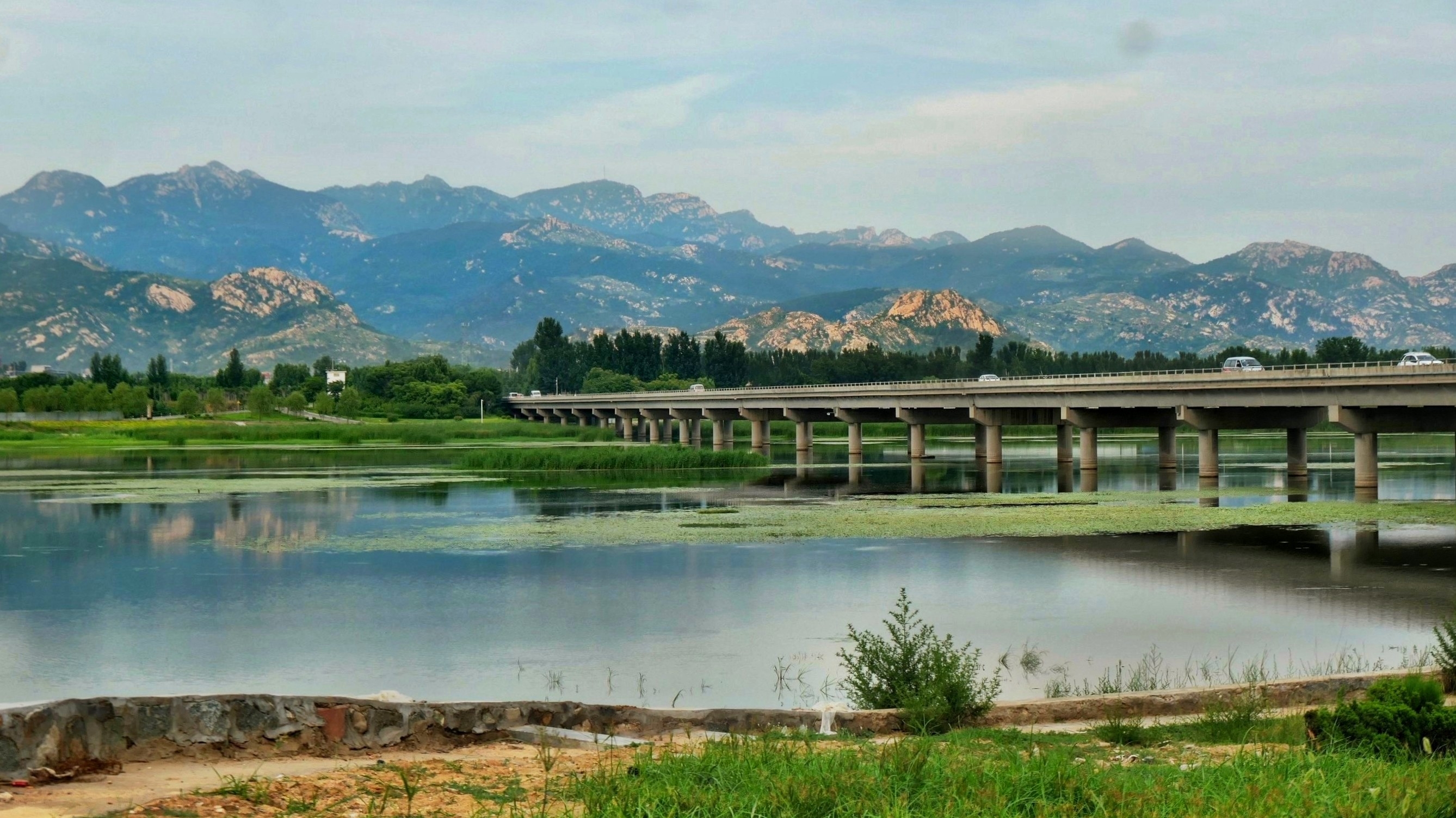 汶河河畔,美景如画(手机版)