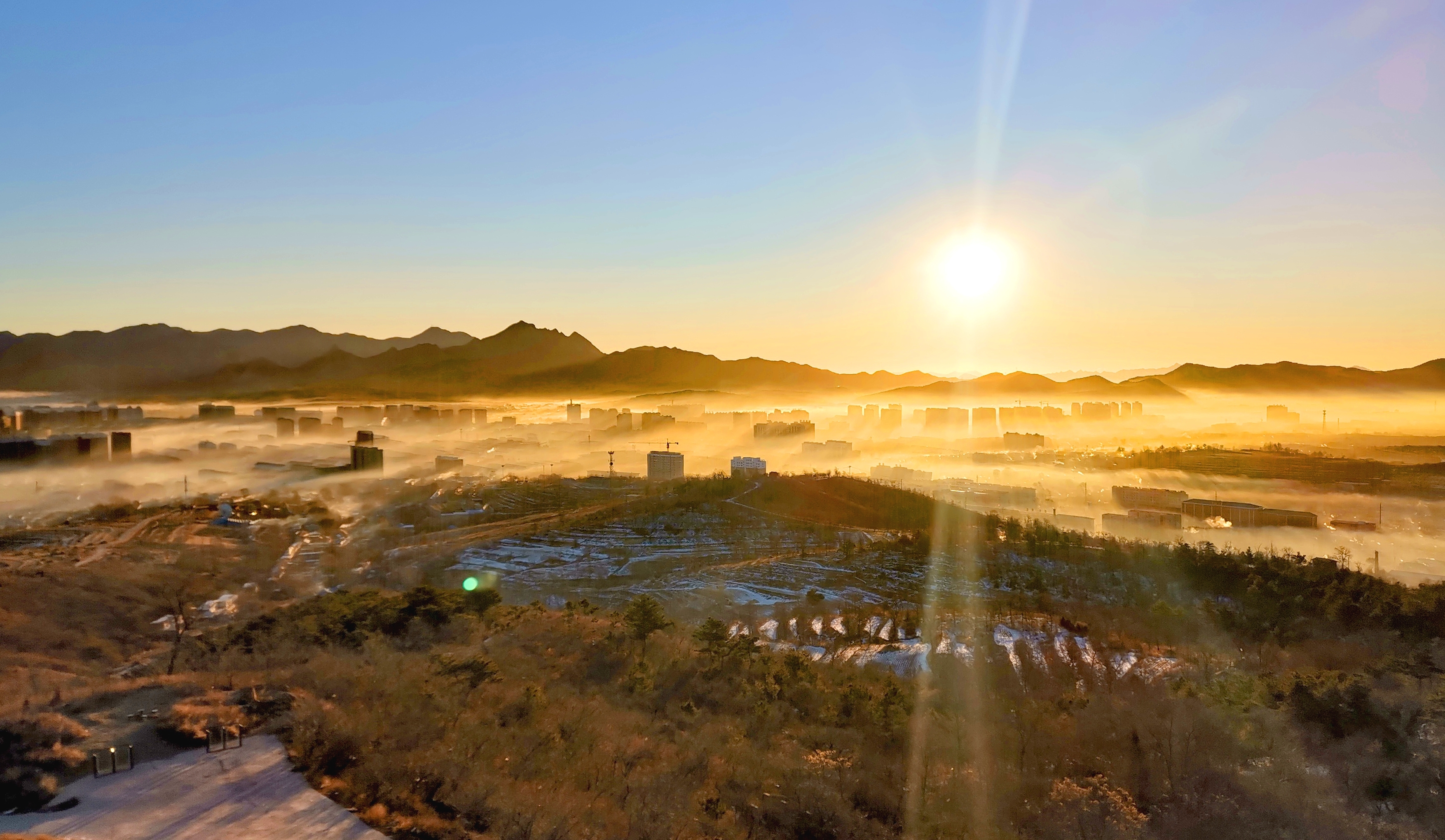 【首发】冬末春初看日出(二)