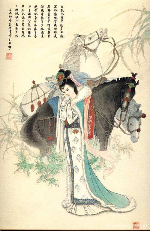 原创首发胡笳十八断肠拍归汉文姬多有才