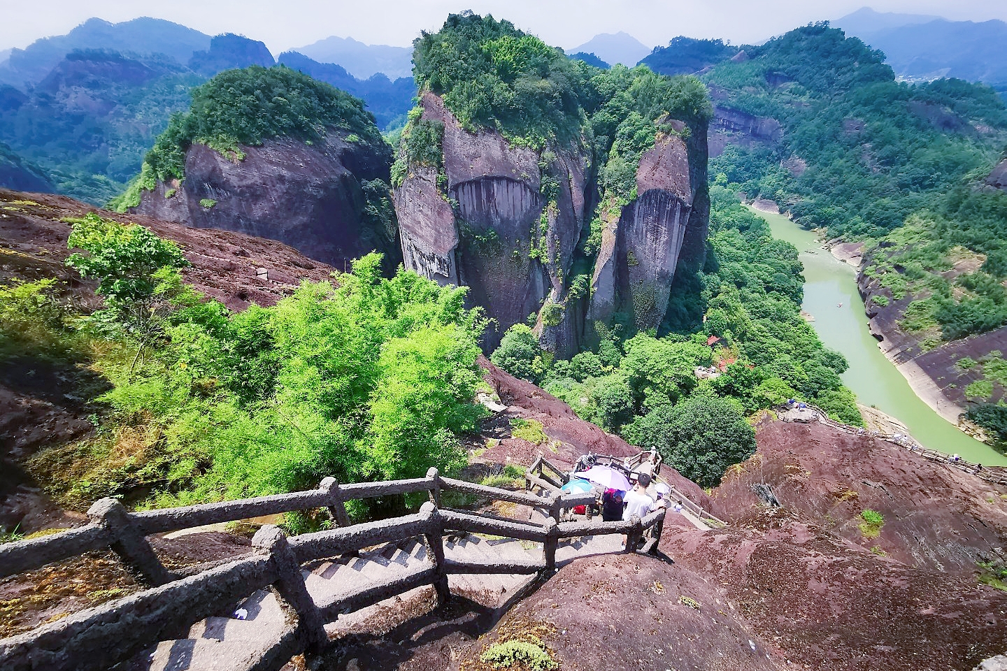 天游峰缠九曲溪