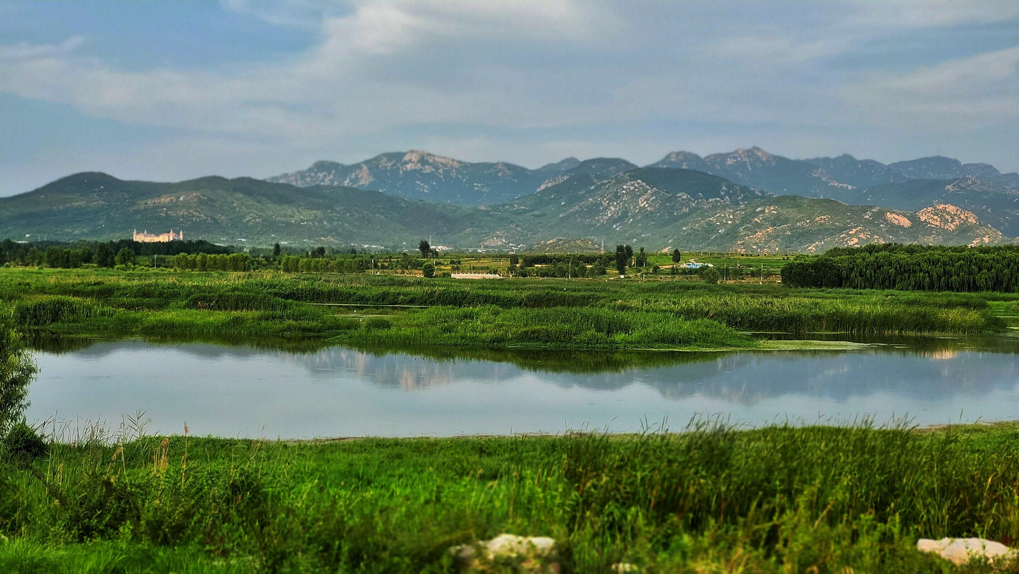 汶河河畔,美景如画(手机版)