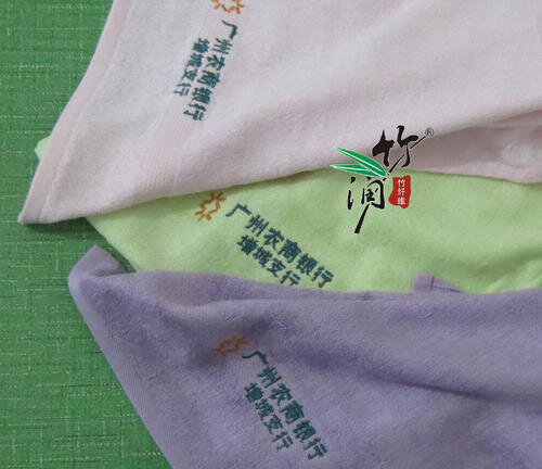 手巾秀字有几行图片来源网络