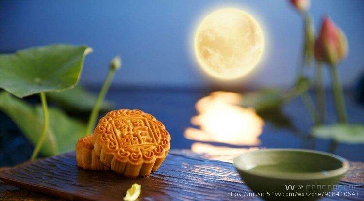 秋水伊人声音微世界一块月饼一个月亮