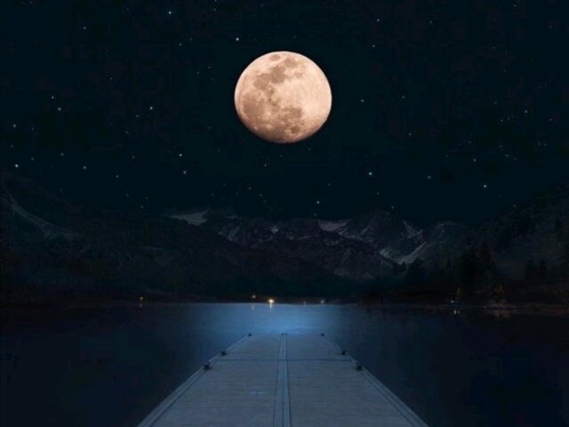 原创诗歌哭泣的月亮