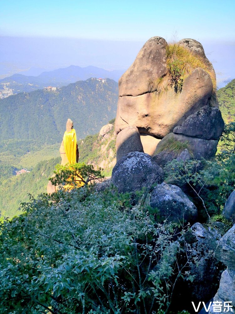 九华山观音峰图片