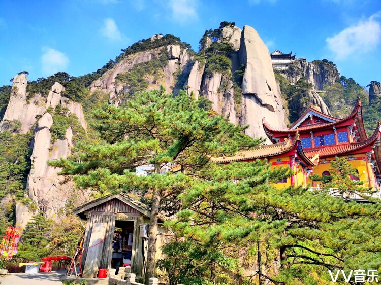 九华山天台之美