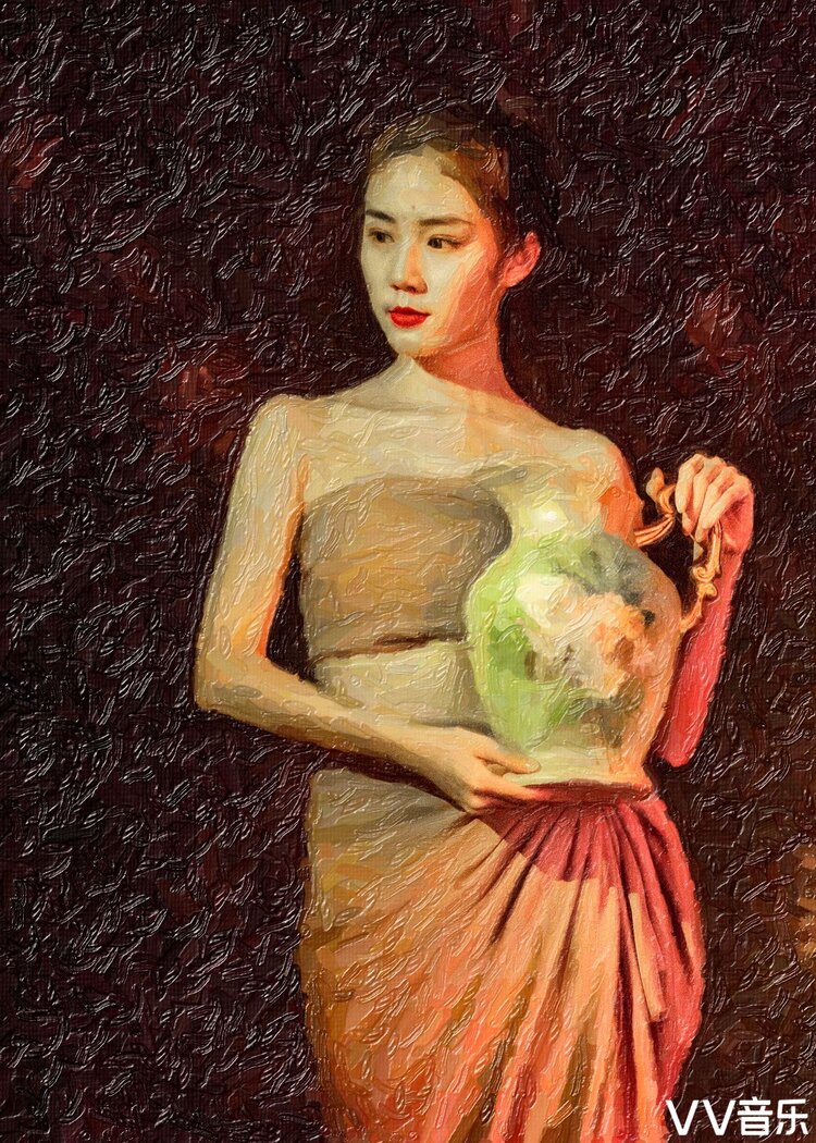 画意摄影油画人像